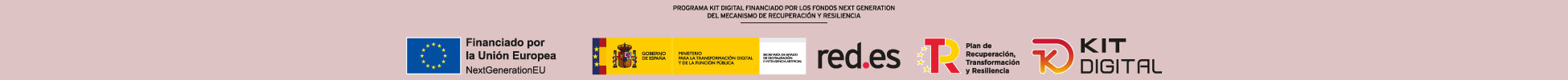Página web financiada por el Kit Digital